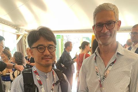 Yoshihiro KOMORI (Film director, Shirogumi Inc.), Tanguy OLIVIER (Producer, Miyu Productions)